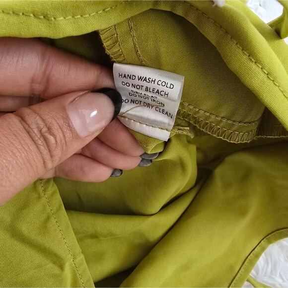 AKIRA The Truth Chartreuse Ruched Utility Romper NWT Small - Picture 10 of 16